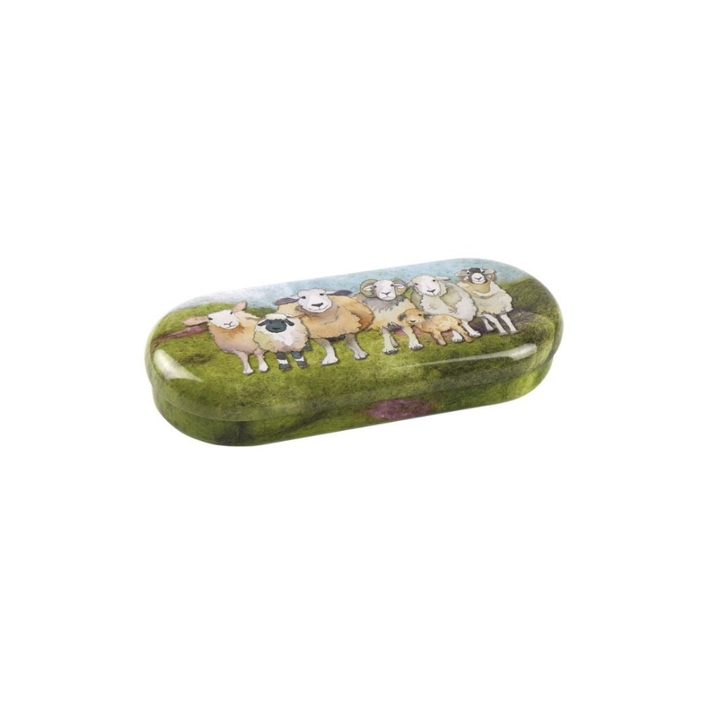 Emma Ball Felted Sheep Glasses Case II