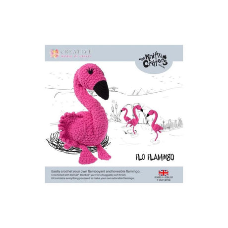 Flo Flamingo Crochet Kit