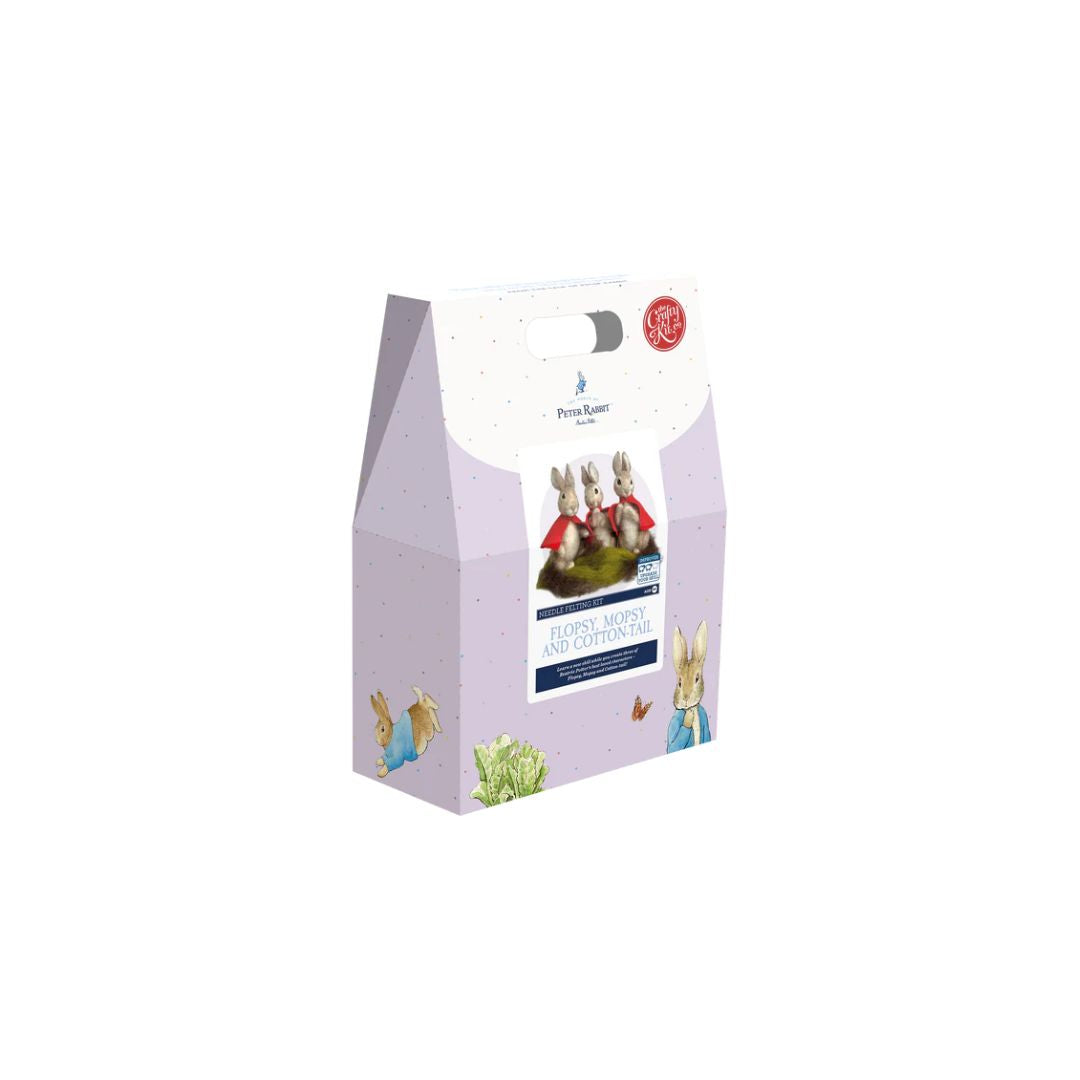 Flopsy, Mopsy and Cotton Tail Needle Felting Kit
