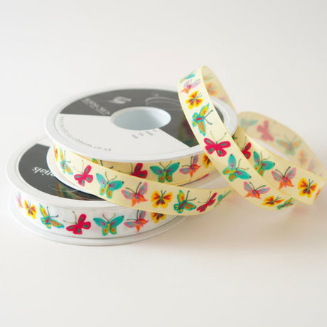 Flutterby Butterfly Ribbon 15 mm