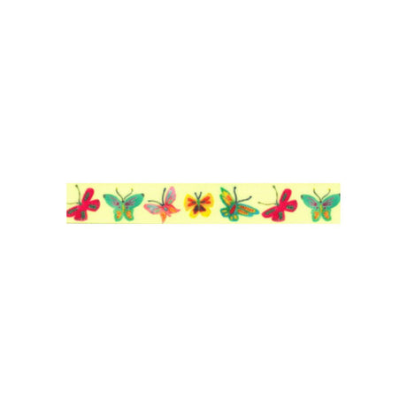 Flutterby Butterfly Ribbon 15 mm Lemon
