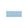Gingham Ribbon 15 mm Blue