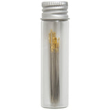 Gold Eye Household Assortment Needles in Glass Storage Tube