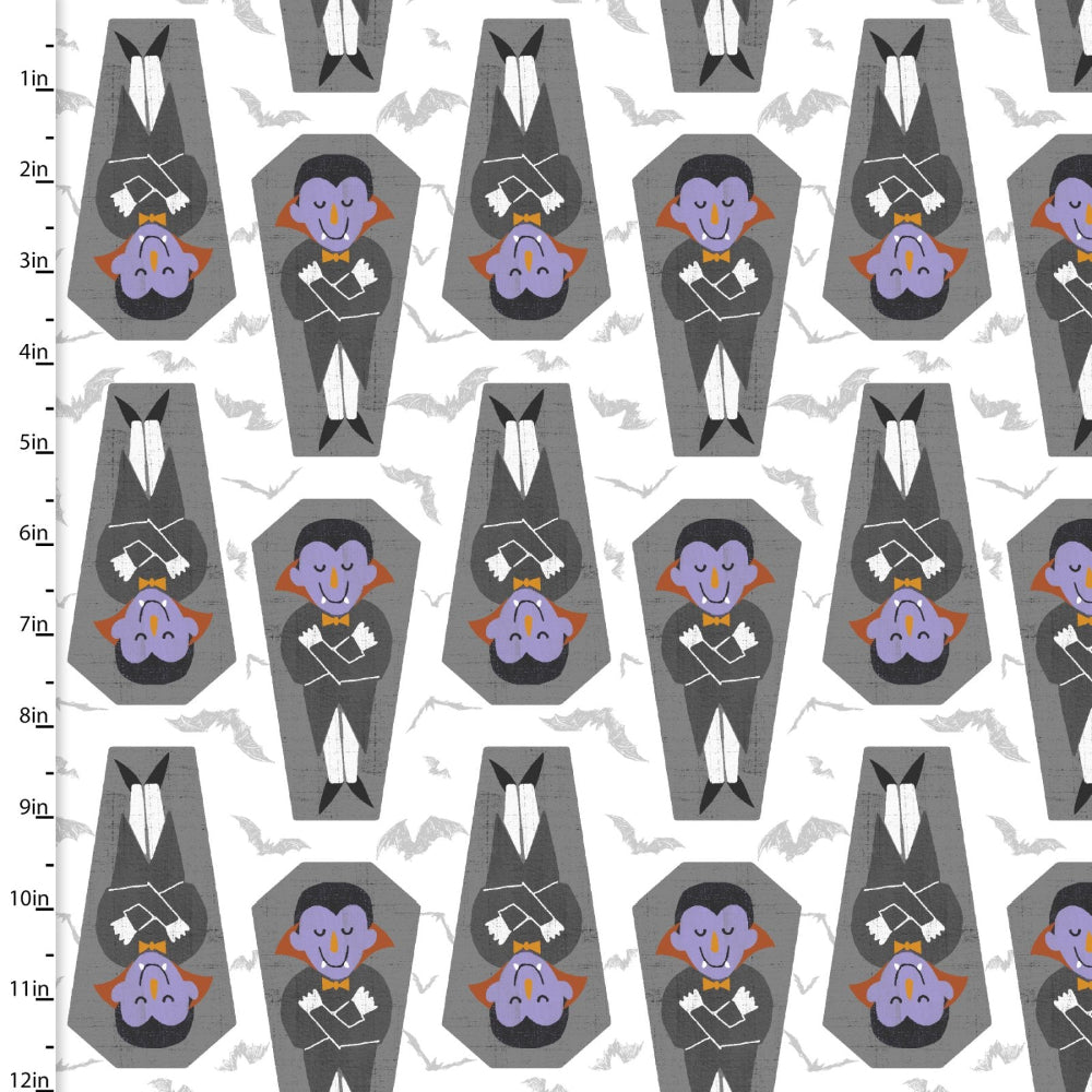 Halloween Fabric Monster Squad Rise and Shine