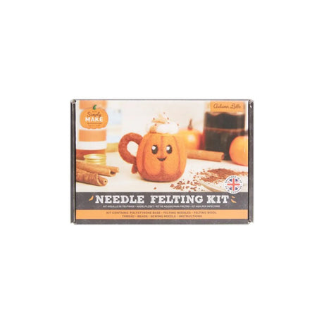 Halloween Autumn Latte Needle Felting Kit