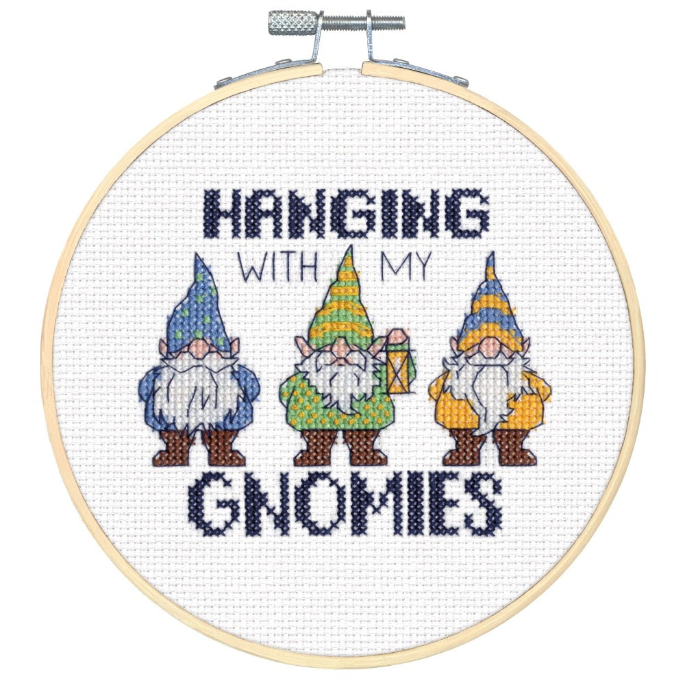 Hanging with my Gnomes Cross Stitch Kit