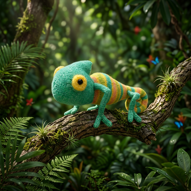 Hardicraft Casper Chameleon Knitting Kit