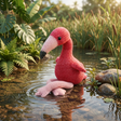 Hardicraft Chris Flamingo Knitting Kit