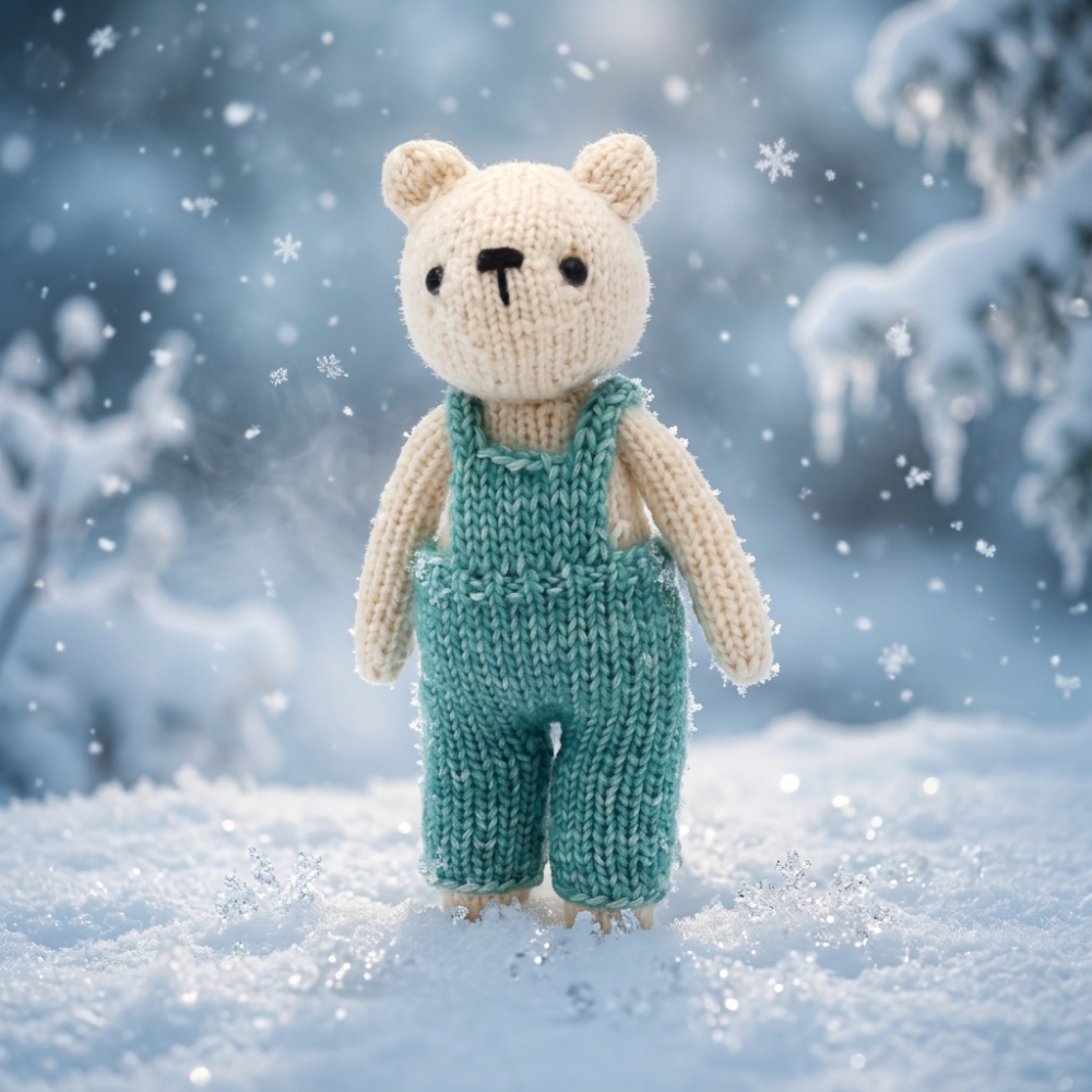 Hardicraft Jip Polar Bear Knitting Kit