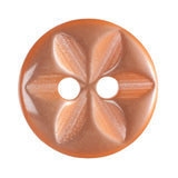 Hemline Baby Buttons 11.25 mm Peach
