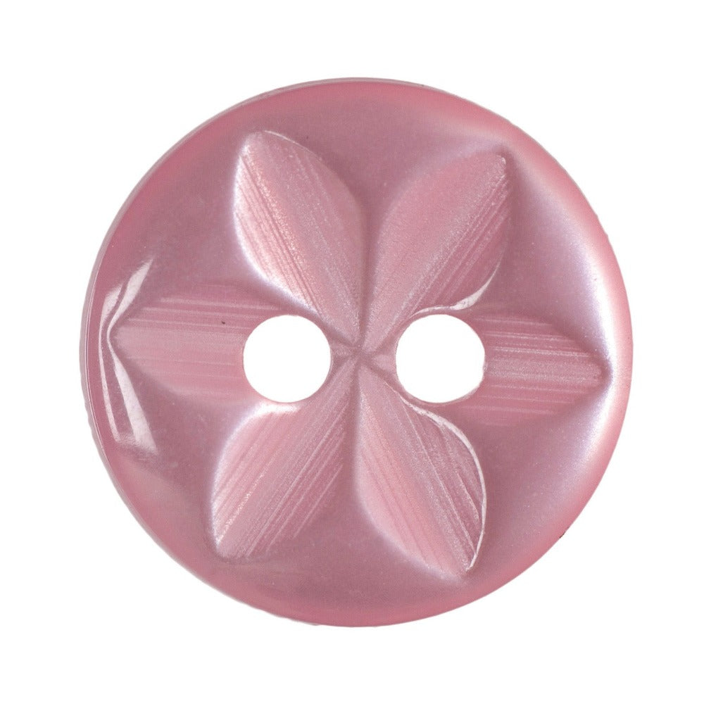 Hemline Baby Buttons 11.25 mm Pink