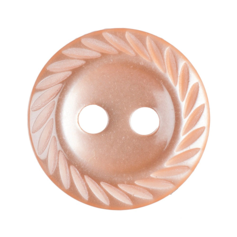 Hemline Decorative Baby Buttons Apricot