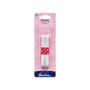 Hemline Elastic 9 mm White