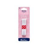 Hemline Elastic 9 mm White