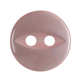 Hemline Fish Eye Buttons 11.25 mm Pale Pink