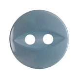 Hemline Fish Eye Buttons 11.25 mm Pale Blue