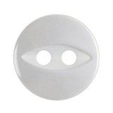 Hemline Fish Eye Buttons 11.25 mm White