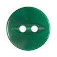 Hemline Fish Eye Buttons 13.75 mm Green