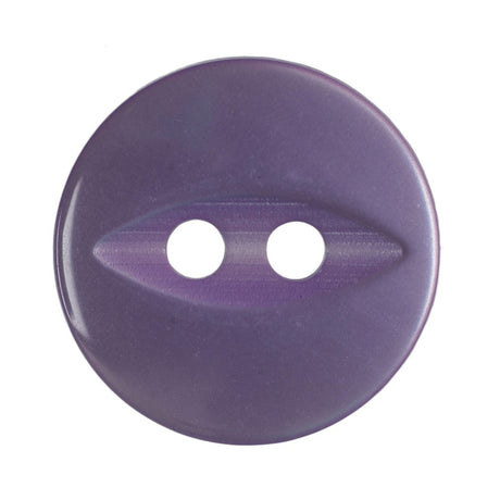 Hemline Fish Eye Buttons 13.75 mm Lilac