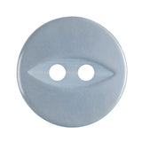 Hemline Fish Eye Buttons 13.75 mm Pale Blue