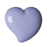 Hemline Heart Buttons Lilac