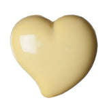 Hemline Heart Buttons Yellow