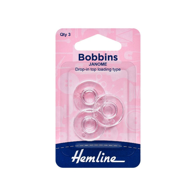 Hemline Janome Plastic Bobbins
