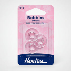 Hemline Janome Plastic Bobbins