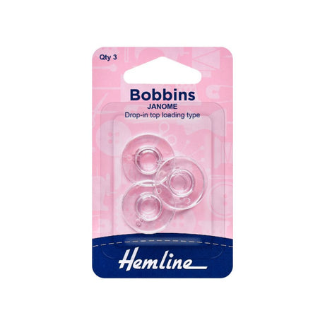 Hemline Janome Plastic Bobbins