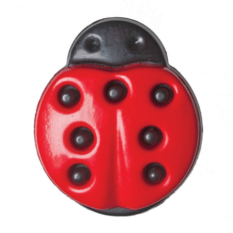 Hemline Ladybird Buttons 17.5 mm