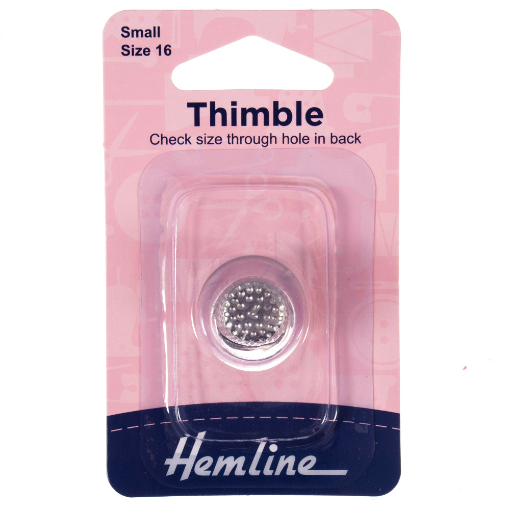 Hemline Metal Thimble Size Small
