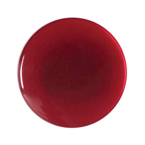 Hemline Pearlised Button Red Size 11.25 mm