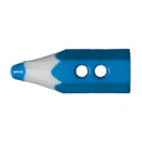 Hemline Pencil Shaped Button Blue