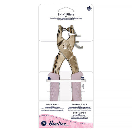 Hemline Pliers Set 5 in 1