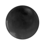 Hemline Round Button Size 11.25 cm Black