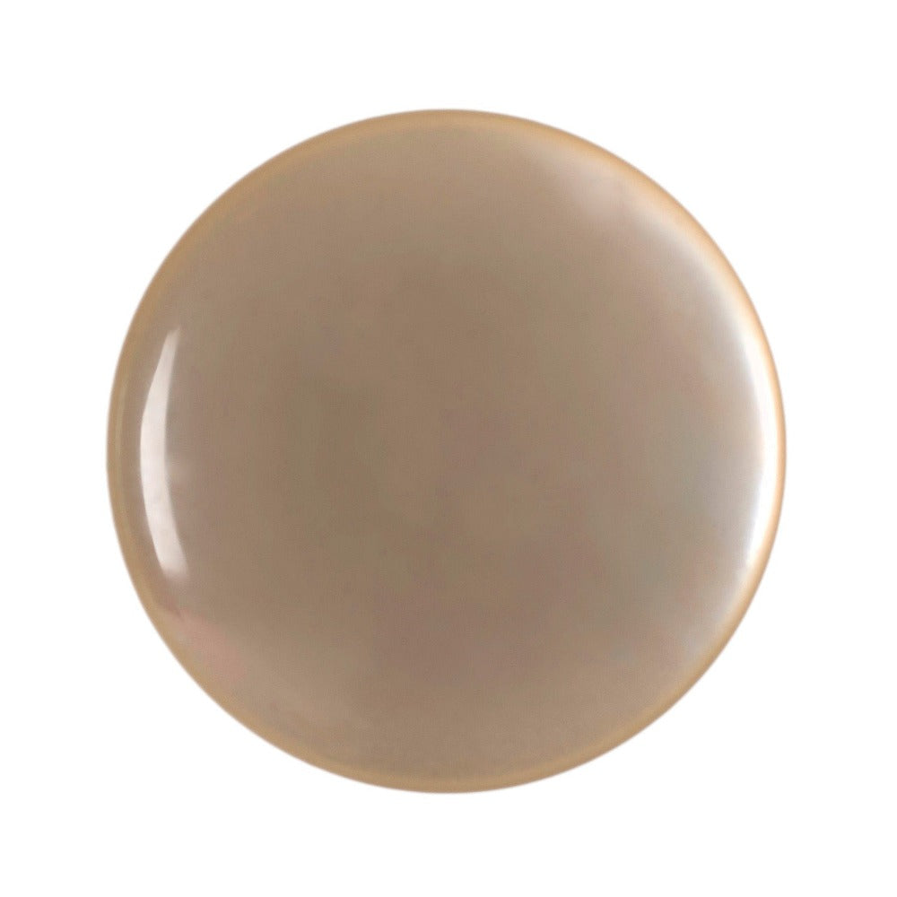 Hemline Round Button Size 11.25 cm Cream