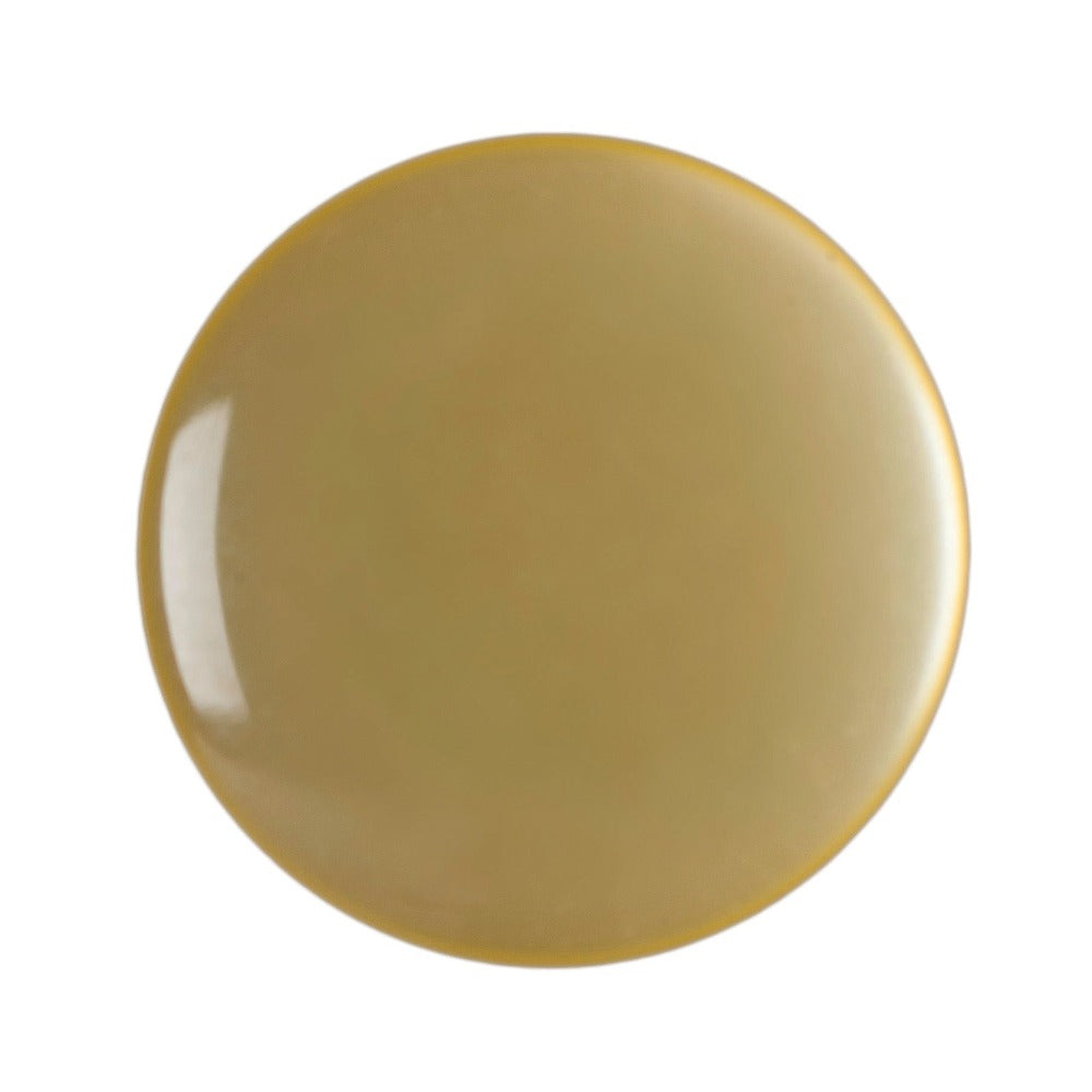 Hemline Round Button Size 11.25 cm Lemon