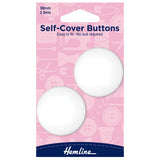 Hemline Self Cover Buttons 38 mm