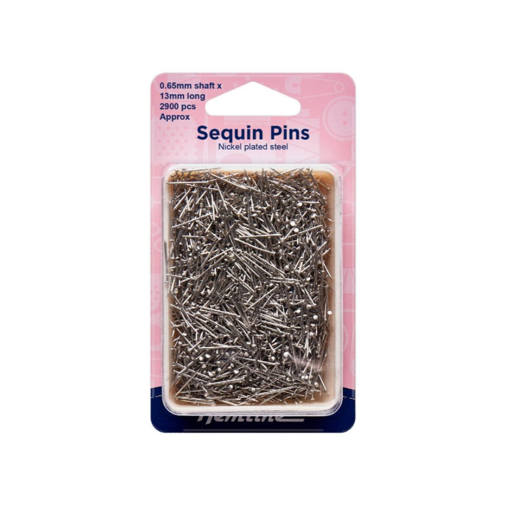 Hemline Sequin Pins Large Pack