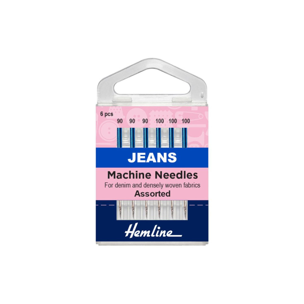 Hemline Sewing Machine Needles Jeans