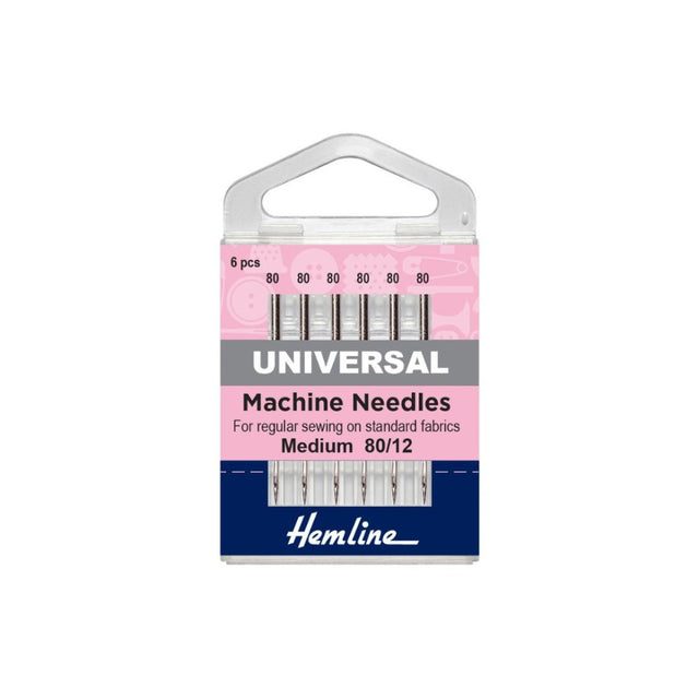 Hemline Sewing Machine Needles Universal