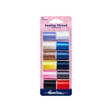 Hemline Sewing Thread Pack of 12 Colours