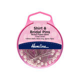 Hemline Shirt and Bridal Pins Pack of 75