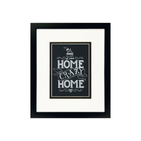 Home Crazy Home Cross Stitch Kit