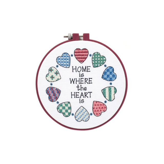 Home is Where the Heart is Cross Stitch Kit