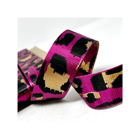 Hot Pink Animal Bag Handle Webbing