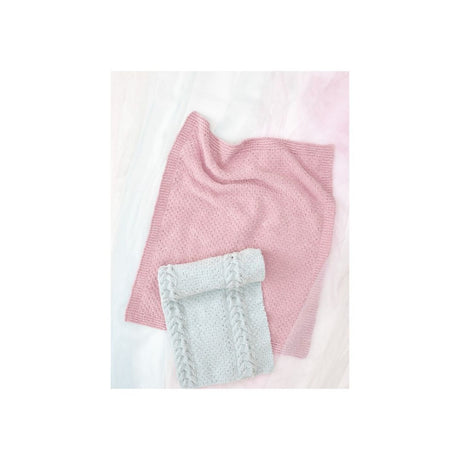 James Brett Baby Blanket Knitting Pattern JB733