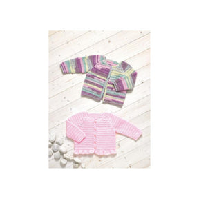 James Brett Baby Cardigan Crochet Pattern JB736