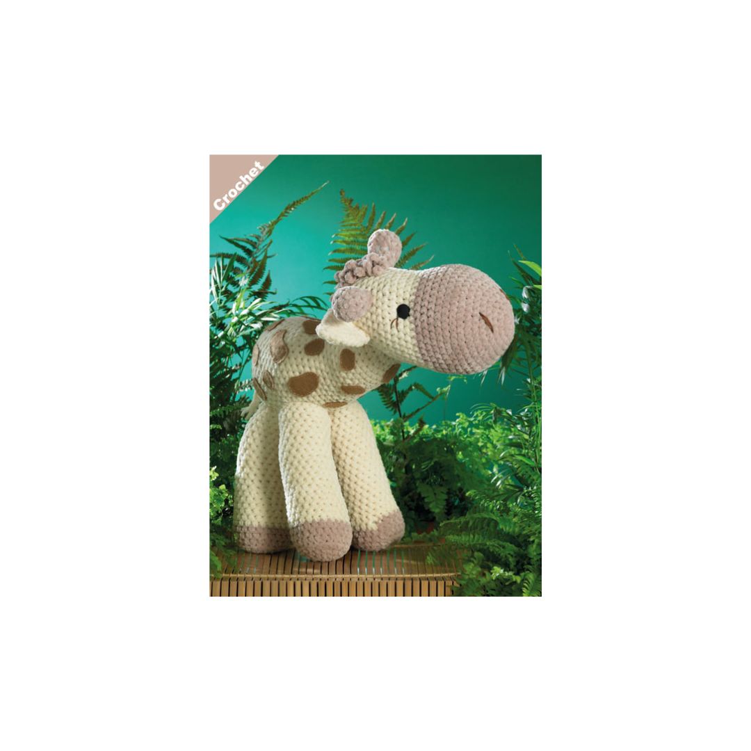 James C Brett Crochet Giraffe Pattern JB401