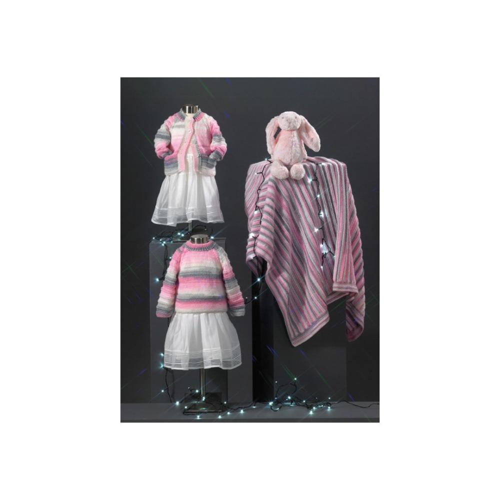 James C Brett Baby DK Knitting Pattern JB706